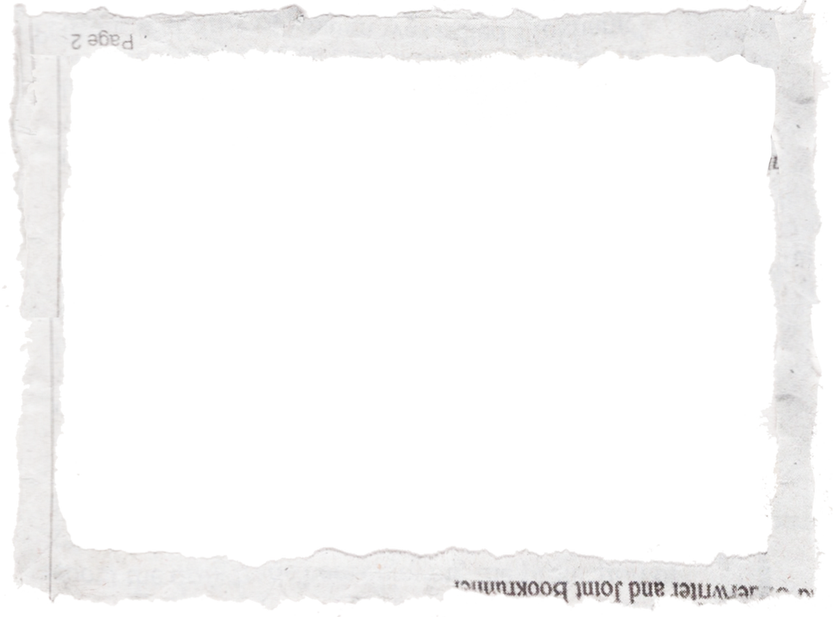 Ripped Paper Frame
